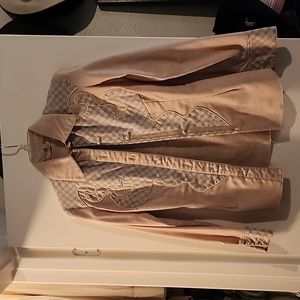 Vintage womens western button down shirt